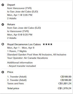 yvr deals|All Inclusive Packages .